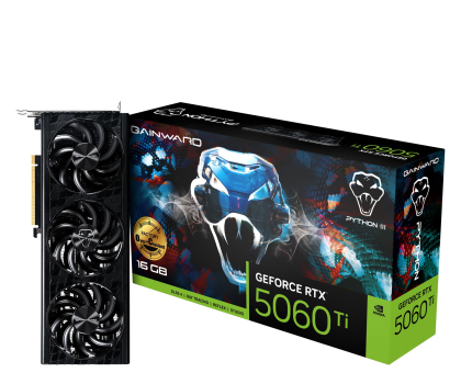 Karta graficzna NVIDIA Gainward GeForce RTX 5060 Ti Python III OC 16GB GDDR7 DLSS5